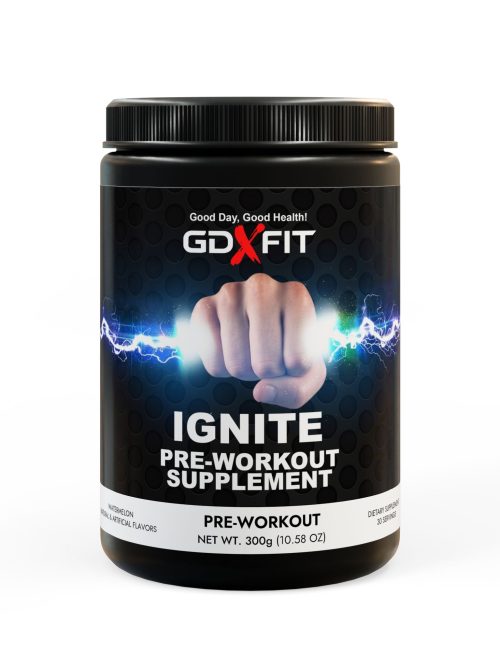 GDXFit Pre-Workout Supplement, Watermelon (300g, 10.58oz)