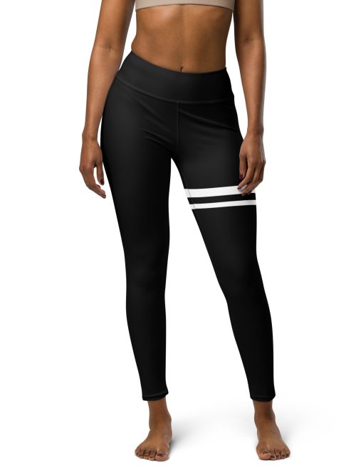 Thigh Stripe/ Morning Worship and Workout - Yoga Leggings
