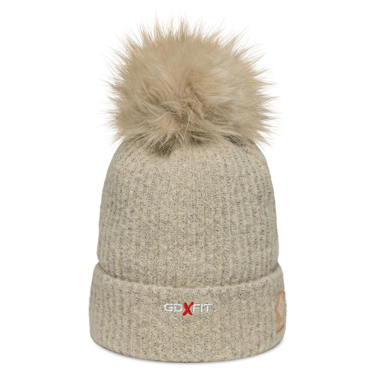 GDXFit Columbia pom-pom beanie