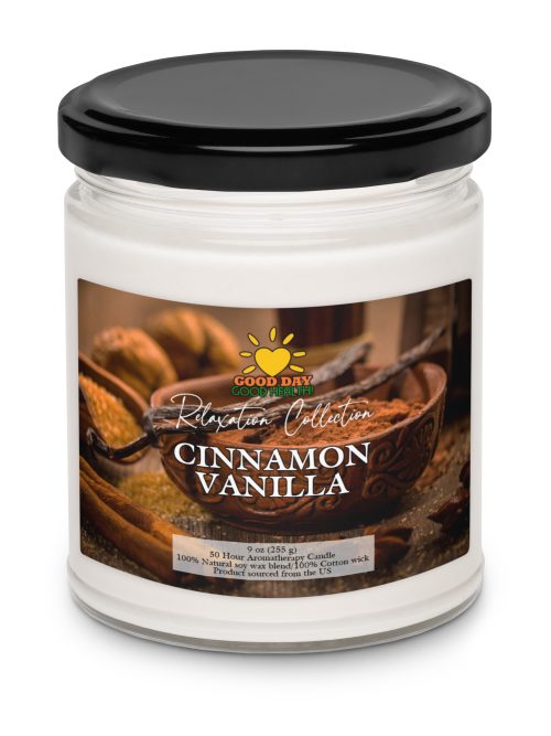 GDGH Cinnamon Vanilla Aromatherapy Candle