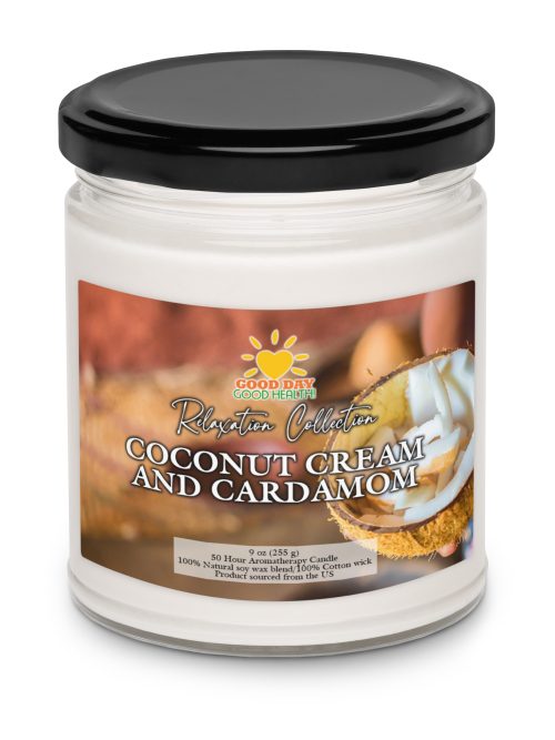 GDGH Coconut Cream and Cardamom Aromatherapy Candle