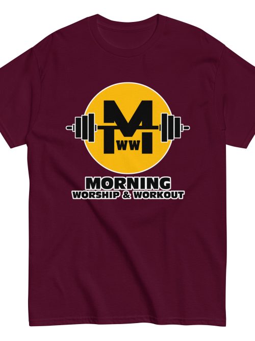 Morning Worship and Workout Logo – Unisex classic tee
