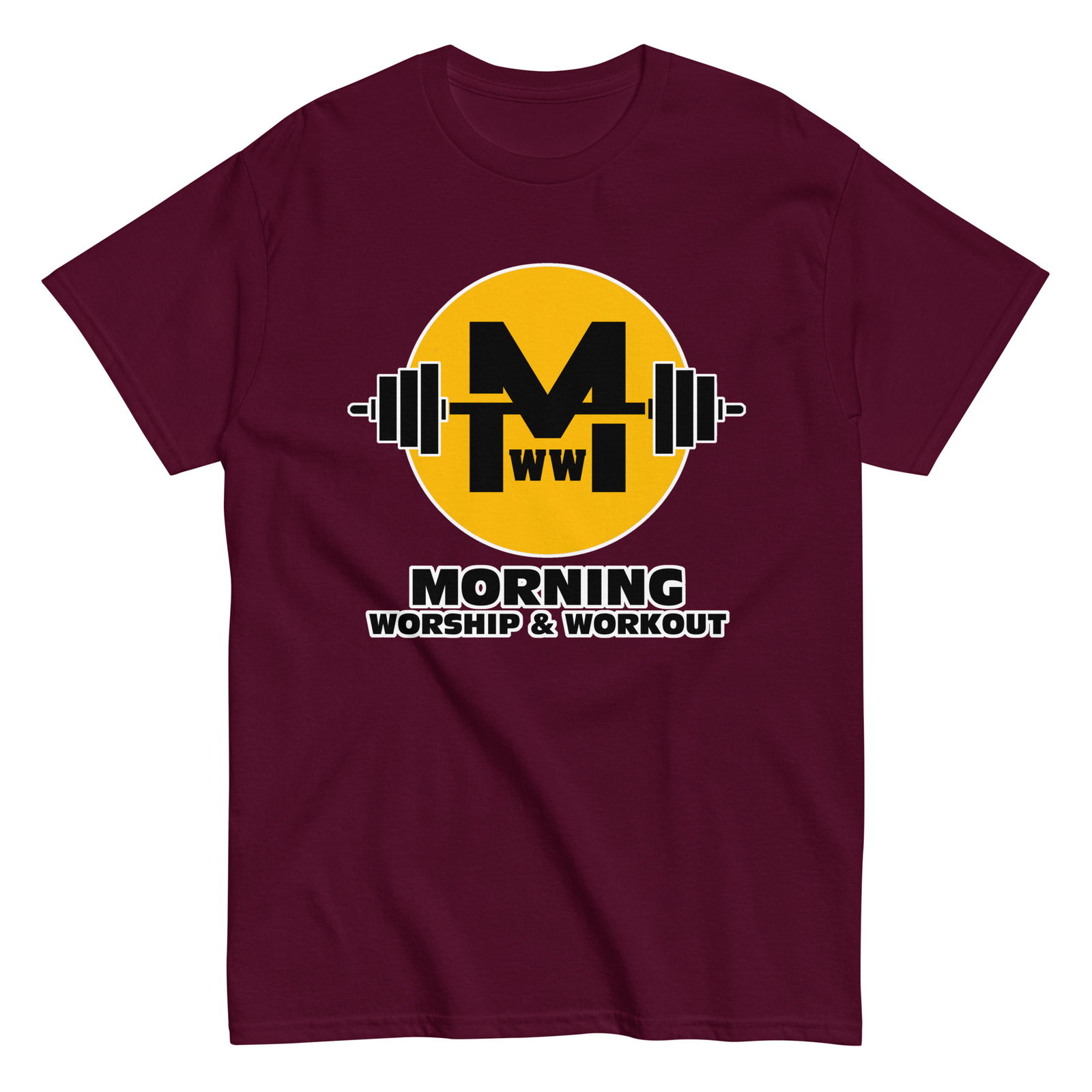 Morning Worship and Workout Logo – Unisex classic tee