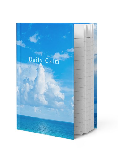 Good Day Good Health Daily Calm Hard Cover Journal
