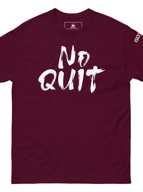 No Quit GDXFit Unisex classic tee (Left shoulder logo)